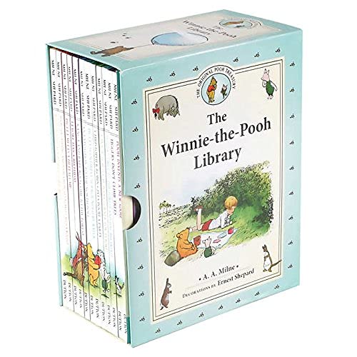Amazon.com: The Winnie the Pooh Library: 12 Book Box Set by A.A.